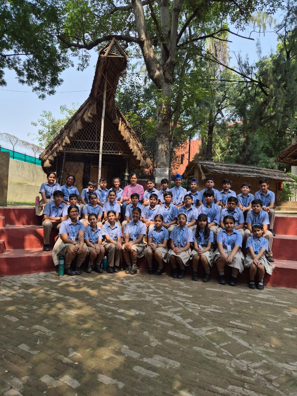 The Khaitan School Takes Grade VI Students on an Educational Trip to the National Crafts Museum, New Delhi